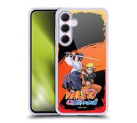 Head Case Designs Officially Licensed Naruto Shippuden Naruto And Sasuke Key Art Gel Case [Military Grade Protection] Compatible With Samsung Galaxy A35 5G