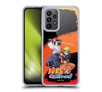 Head Case Designs Officially Licensed Naruto Shippuden Naruto And Sasuke Key Art Gel Case [Military Grade Protection] Compatible With Samsung Galaxy A23 / 5G (2022)