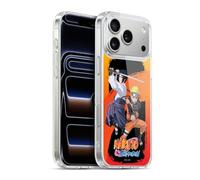 Head Case Designs Officially Licensed Naruto Shippuden Naruto And Sasuke Key Art Gel Case [Military Grade Protection] Compatible with Apple iPhone 17 Pro Max and Compatible with MagSafe
