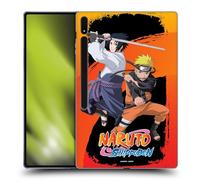 Head Case Designs Officially Licensed Naruto Shippuden Naruto And Sasuke Key Art Gel Case [Military Grade Protection] Compatible With Samsung Galaxy Tab S8 Ultra