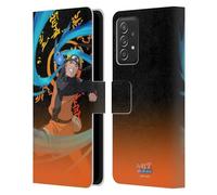 Head Case Designs Officially Licensed Naruto Shippuden Naruto Uzumaki Character Art Leather Wallet Case Compatible With Samsung Galaxy A53 5G (2022)