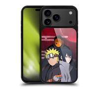 Head Case Designs Officially Licensed Naruto Shippuden Obito Naruto Sasuke Key Art Gel Armour Case [Military Grade Protection] Compatible With Apple iPhone 17 Pro Max