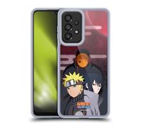 Head Case Designs Officially Licensed Naruto Shippuden Obito Naruto Sasuke Key Art Gel Case [Military Grade Protection] Compatible With Galaxy A33 5G (2022)