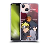 Head Case Designs Officially Licensed Naruto Shippuden Obito Naruto Sasuke Key Art Gel Case [Military Grade Protection] Compatible with Apple iPhone 13 Mini and Compatible with MagSafe
