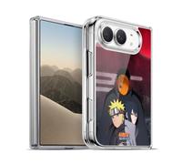 Head Case Designs Officially Licensed Naruto Shippuden Obito Naruto Sasuke Key Art Gel Case [Military Grade Protection] Compatible with Apple iPhone Duo and Compatible with MagSafe