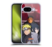 Head Case Designs Officially Licensed Naruto Shippuden Obito Naruto Sasuke Key Art Gel Case [Military Grade Protection] Compatible With Google Pixel 9A