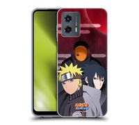 Head Case Designs Officially Licensed Naruto Shippuden Obito Naruto Sasuke Key Art Gel Case [Military Grade Protection] Compatible With Motorola Moto G (2023)