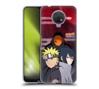 Head Case Designs Officially Licensed Naruto Shippuden Obito Naruto Sasuke Key Art Gel Case [Military Grade Protection] Compatible With Nokia G10