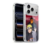 Head Case Designs Officially Licensed Naruto Shippuden Obito Naruto Sasuke Key Art Gel Case [Military Grade Protection] Compatible with Apple iPhone 17 Pro and Compatible with MagSafe