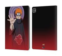 Head Case Designs Officially Licensed Naruto Shippuden Pain Character Art Leather Wallet Case Compatible With Apple iPad Pro 13 M4 2024