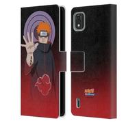 Head Case Designs Officially Licensed Naruto Shippuden Pain Character Art Leather Wallet Case Compatible With Nokia C2 2nd Edition