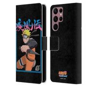 Head Case Designs Officially Licensed Naruto Shippuden Portrait Art Leather Wallet Case Compatible With Samsung Galaxy S22 Ultra 5G