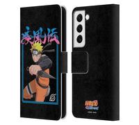 Head Case Designs Officially Licensed Naruto Shippuden Portrait Art Leather Wallet Case Compatible With Samsung Galaxy S22 5G