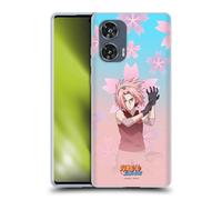 Head Case Designs Officially Licensed Naruto Shippuden Sakura Haruno Character Art Gel Case [Military Grade Protection] Compatible With Motorola Edge 50 Fusion