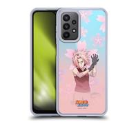Head Case Designs Officially Licensed Naruto Shippuden Sakura Haruno Character Art Gel Case [Military Grade Protection] Compatible With Samsung Galaxy A23 / 5G (2022)