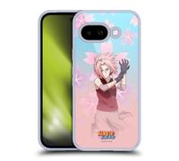 Head Case Designs Officially Licensed Naruto Shippuden Sakura Haruno Character Art Gel Case [Military Grade Protection] Compatible With Google Pixel 9A
