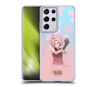 Head Case Designs Officially Licensed Naruto Shippuden Sakura Haruno Character Art Gel Case [Military Grade Protection] Compatible With Samsung Galaxy S21 Ultra 5G