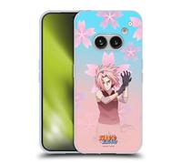 Head Case Designs Officially Licensed Naruto Shippuden Sakura Haruno Character Art Gel Case [Military Grade Protection] Compatible With Nothing Phone (2a)