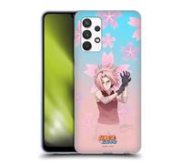Head Case Designs Officially Licensed Naruto Shippuden Sakura Haruno Character Art Gel Case [Military Grade Protection] Compatible With Samsung Galaxy A32 (2021)
