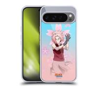 Head Case Designs Officially Licensed Naruto Shippuden Sakura Haruno Character Art Gel Case [Military Grade Protection] Compatible With Google Pixel 9 Pro XL