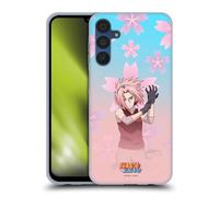 Head Case Designs Officially Licensed Naruto Shippuden Sakura Haruno Character Art Gel Case [Military Grade Protection] Compatible With Samsung Galaxy A15