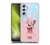 Head Case Designs Officially Licensed Naruto Shippuden Sakura Haruno Character Art Gel Case [Military Grade Protection] Compatible With Samsung Galaxy M54 5G