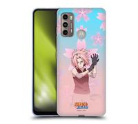 Head Case Designs Officially Licensed Naruto Shippuden Sakura Haruno Character Art Gel Case [Military Grade Protection] Compatible With Moto G60 / Moto G40 Fusion