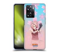 Head Case Designs Officially Licensed Naruto Shippuden Sakura Haruno Character Art Gel Case [Military Grade Protection] Compatible With Oppo A57s