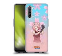 Head Case Designs Officially Licensed Naruto Shippuden Sakura Haruno Character Art Gel Case [Military Grade Protection] Compatible With Oppo Find X2 Lite 5G