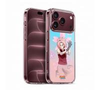 Head Case Designs Officially Licensed Naruto Shippuden Sakura Haruno Character Art Gel Case [Military Grade Protection] Compatible with Apple iPhone 18 Pro and Compatible with MagSafe