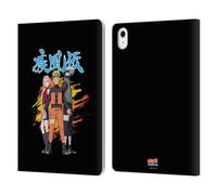 Head Case Designs Officially Licensed Naruto Shippuden Sakura, Naruto, Kakashi Art Leather Wallet Case Compatible With Apple iPad Air 11 2020/2022/2024/2025
