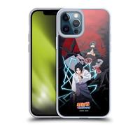 Head Case Designs Officially Licensed Naruto Shippuden Sasuke And Itachi Key Art Gel Case [Military Grade Protection] Compatible with Apple iPhone 12 Pro Max and Compatible with MagSafe
