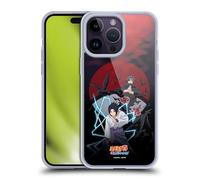 Head Case Designs Officially Licensed Naruto Shippuden Sasuke And Itachi Key Art Gel Case [Military Grade Protection] Compatible with Apple iPhone 14 Pro Max and Compatible with MagSafe