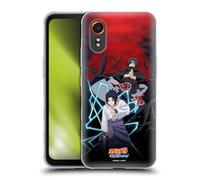 Head Case Designs Officially Licensed Naruto Shippuden Sasuke And Itachi Key Art Gel Case [Military Grade Protection] Compatible With Samsung Galaxy Xcover7 5G