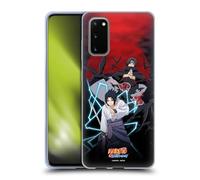 Head Case Designs Officially Licensed Naruto Shippuden Sasuke And Itachi Key Art Gel Case [Military Grade Protection] Compatible With Samsung Galaxy S20 / S20 5G