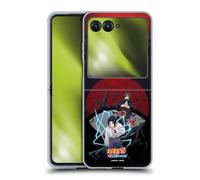 Head Case Designs Officially Licensed Naruto Shippuden Sasuke And Itachi Key Art Gel Case [Military Grade Protection] Compatible With Razr 40 Ultra/Razr+ 2023