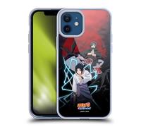 Head Case Designs Officially Licensed Naruto Shippuden Sasuke And Itachi Key Art Gel Case [Military Grade Protection] Compatible with Apple iPhone 12 / iPhone 12 Pro and Compatible with MagSafe
