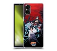 Head Case Designs Officially Licensed Naruto Shippuden Sasuke And Itachi Key Art Gel Case [Military Grade Protection] Compatible With Sony Xperia 5 V 5G
