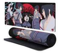Head Case Designs Officially Licensed Naruto Shippuden Sasuke Graphic Art Gaming Office Desk PC Keyboard Mouse Mat Pad 37.4 x 15.75 x 0.16 inches (900 x 400 mm) - XL