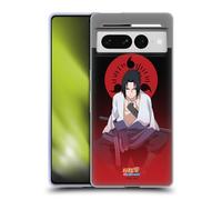 Head Case Designs Officially Licensed Naruto Shippuden Sasuke Uchiha Character Art Gel Case [Military Grade Protection] Compatible With Google Pixel 7 Pro