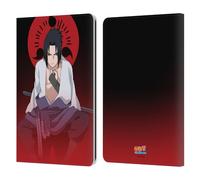 Head Case Designs Officially Licensed Naruto Shippuden Sasuke Uchiha Character Art Leather Wallet Case Compatible With Kindle Paperwhite 1/2 / 3