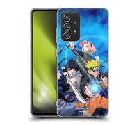 Head Case Designs Officially Licensed Naruto Shippuden Team 7 Key Art Gel Case [Military Grade Protection] Compatible With Galaxy A52 / A52s / 5G (2021)