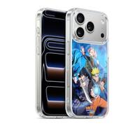 Head Case Designs Officially Licensed Naruto Shippuden Team 7 Key Art Gel Case [Military Grade Protection] Compatible with Apple iPhone 17 Pro and Compatible with MagSafe