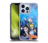 Head Case Designs Officially Licensed Naruto Shippuden Team 7 Key Art Gel Case [Military Grade Protection] Compatible with Apple iPhone 13 Pro and Compatible with MagSafe