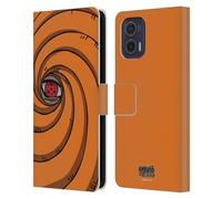Head Case Designs Officially Licensed Naruto Shippuden Tobi Mask Iconic Leather Wallet Case Compatible With Motorola Moto G73 5G