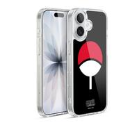 Head Case Designs Officially Licensed Naruto Shippuden Uchiha Clan Iconic Gel Case [Military Grade Protection] Compatible with Apple iPhone 17 and Compatible with MagSafe