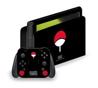 Head Case Designs Officially Licensed Naruto Shippuden Uchiha Clan Iconic Vinyl Sticker Gaming Skin Decal Cover Compatible With Nintendo Switch OLED Bundle
