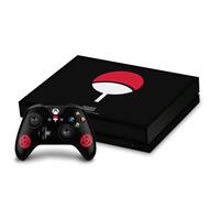 Head Case Designs Officially Licensed Naruto Shippuden Uchiha Clan Iconic Vinyl Sticker Gaming Skin Decal Cover Compatible With Xbox One X Console and Controller Bundle