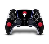 Head Case Designs Officially Licensed Naruto Shippuden Uchiha Clan Iconic Vinyl Sticker Gaming Skin Decal Cover Compatible With Sony PlayStation 5 PS5 DualSense Edge Controller
