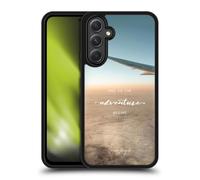 Head Case Designs Officially Licensed Nature Magick Airplane So The Adventure Begins Quote Gel Armour Case [Military Grade Protection] Compatible With Samsung Galaxy A54 5G